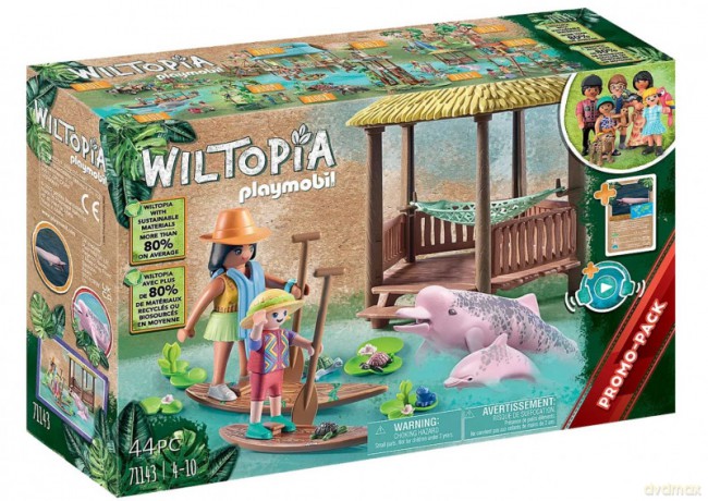 Zestaw 71143 Wiltopia: Wyprawa z delfinami rzecznymi