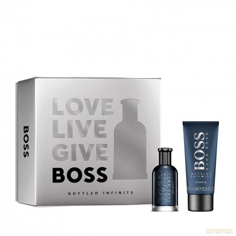 Boss Set (Bottled Infinite Woda perfumowana 50 ml + Żel pod prysznic 100 ml)