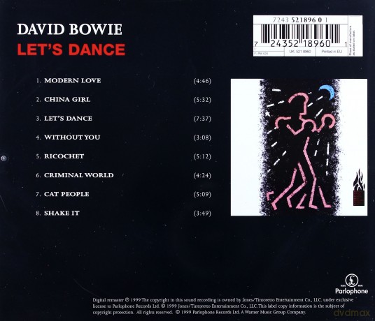 David Bowie: Let's Dance [CD]