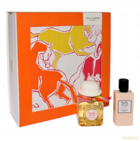 Hermes Set (Twilly Eau Ginger Woda perfumowana 50 ml + Body Lotion 40 ml)