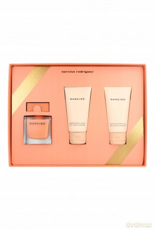 Narciso Rodriguez Set (Ambree Woda perfumowana 50 ml + Body Lotion 50 ml + Żel pod prysznic 50 ml)