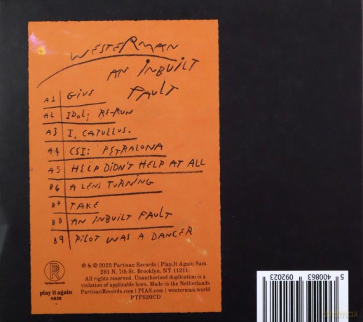 Westerman: An Inbuilt Fault [CD]