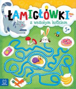 Łamigłówki z wesołym kotkiem 5+ [KSIĄŻKA]