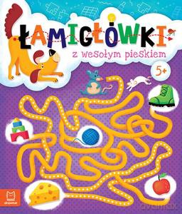 Łamigłówki z wesołym pieskiem 5+ [KSIĄŻKA]