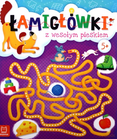 Łamigłówki z wesołym pieskiem 5+ [KSIĄŻKA]