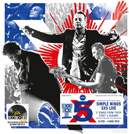 Simple Minds: 5 X 5 Live [3xWinyl]