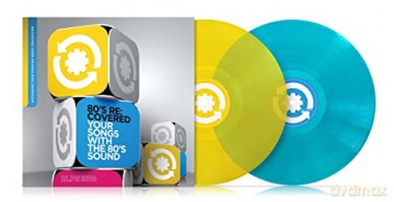 Pop Rock: 80 S Re Covered/Vinyle Bleu et Jaune/Pochette [2xWinyl]