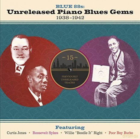 88s: Unreleased Piano Blues Gems [Winyl]