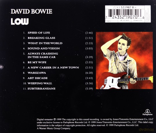 David Bowie: Low [CD]