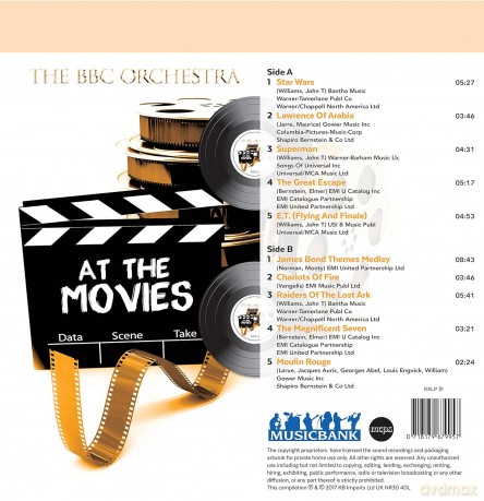 at Movies: The BBC Orchestra [Winyl]