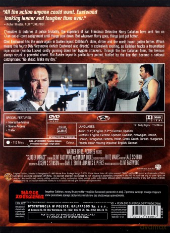 Nagłe zderzenie (Sudden Impact) [DVD]