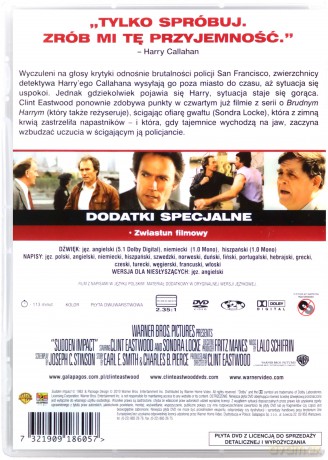 Nagłe zderzenie (Sudden Impact) [DVD]