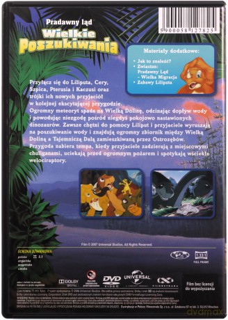 Pradawny ląd 3. Wielkie poszukiwania [DVD]