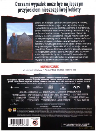 Dolores Claiborne [DVD]