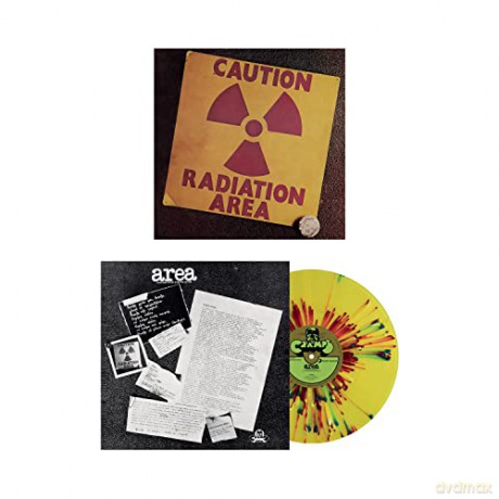 Area: Caution Radiation Area-(Yellow Splatter Colored) [Winyl]