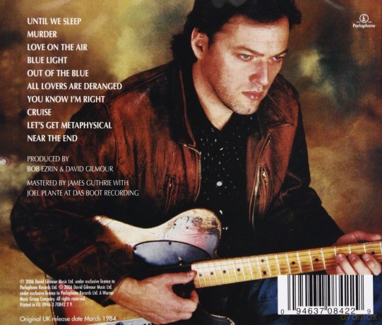 David Gilmour: About Face (Remaster) [CD]