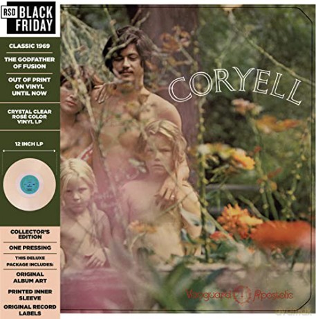 Larry Coryell: Coryell-LP 30cm Crystal Clear Rosé [Winyl]