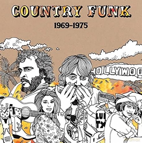 Country Funk 1969-1975 (Orange Swirl) [2xWinyl]
