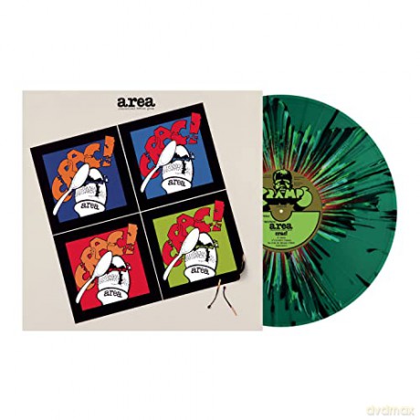 Area: Crac-Splatter Green Colored [Winyl]
