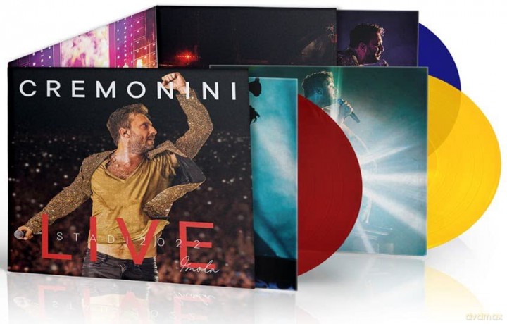 Cesare Cremonini: Cremonini Live: Stadi 2022 + Imola-Colored [3xWinyl]