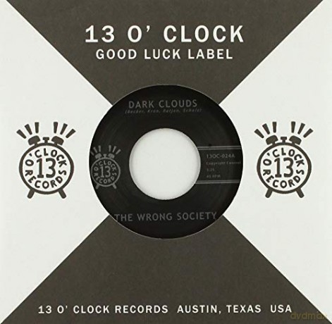 Wrong Society: Dark Clouds/Don't Know Why [Winyl]