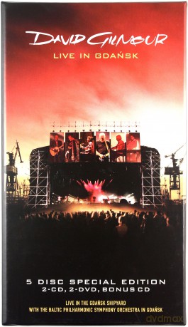 David Gilmour: Live In Gdansk [3CD]+[2DVD]