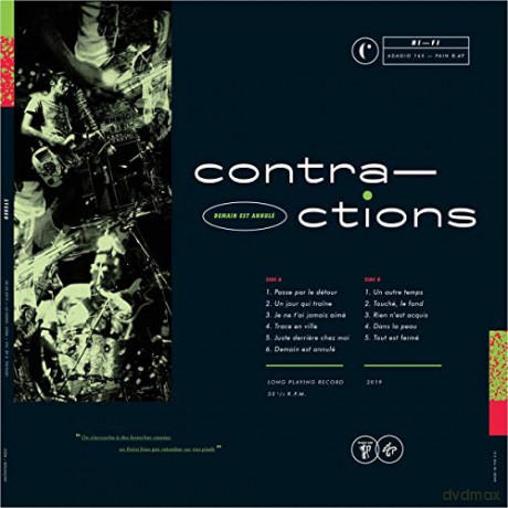 The Contractions: Demain Est Annule [Winyl]