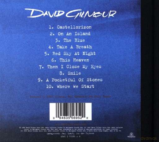 David Gilmour: On An Island (digibook) [CD]