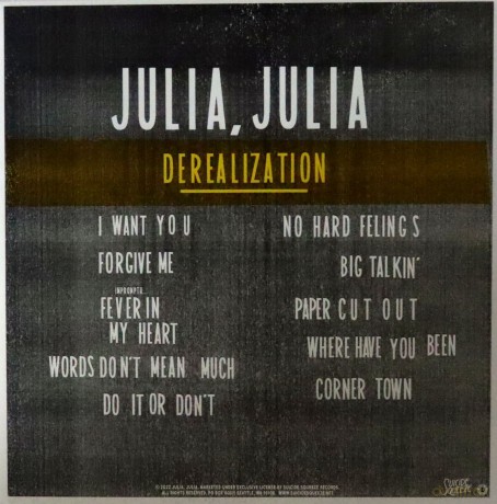 Julia, Julia: Derealization-Vinyle Rose [Winyl]