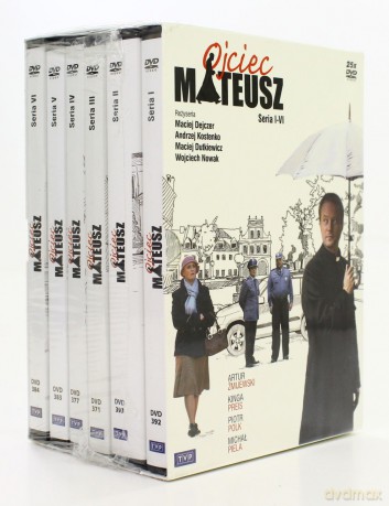 Ojciec Mateusz seria 1+2+3+4+5+6 BOX [25DVD]