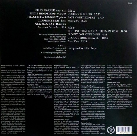 Billy Harper Quintet: Destiny is Yours [Winyl]