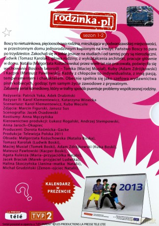 Rodzinka.pl sezon 1+2 BOX [8DVD]+[KALENDARZ]