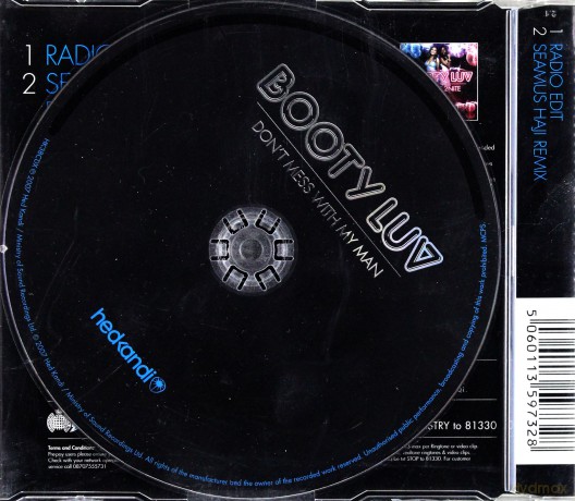 Booty Luv: Don't Mess With My Man [CD]