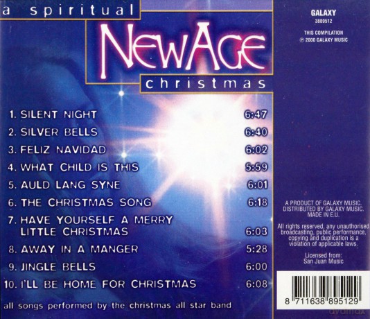 New Age Christmas- Songs to meditate and relax [CD]