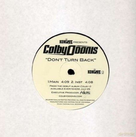 Colby O'Donis: Don't Turn Back (X2) [Winyl]
