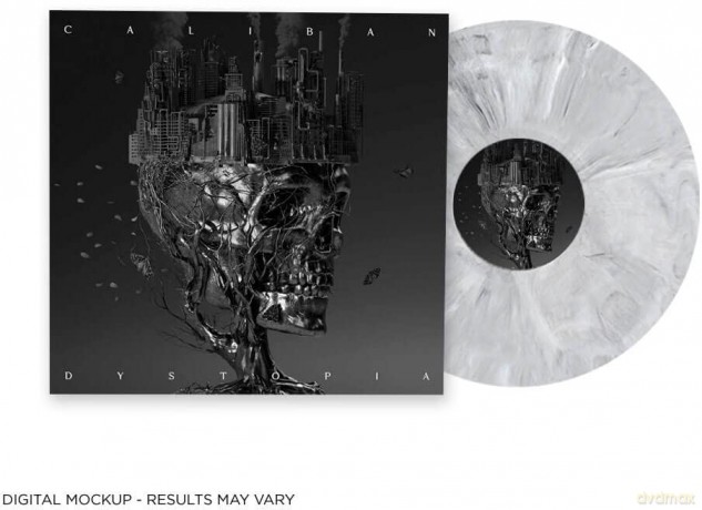 Caliban: Dystopia (White-Black Marbled) [Winyl]