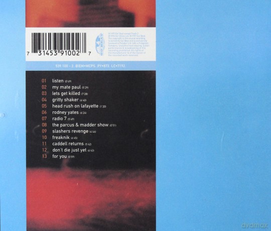 David Holmes: Let Get Killed [CD]