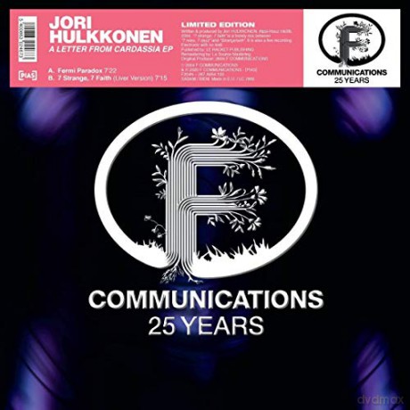 Jori Hulkkonen: Letter from Cardassia [Winyl]