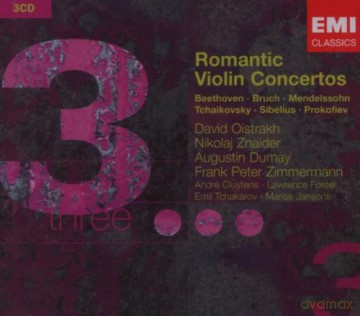 David Oistrach: Romantic Violin Conc [3CD]