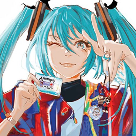 Anamanaguchi: Miku (Teal Coloured+DL W/Holographic Foil) [Winyl]