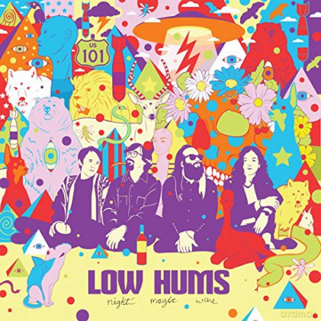 Low Hums: Night Magic Wine (Gtf/Black) [Winyl]