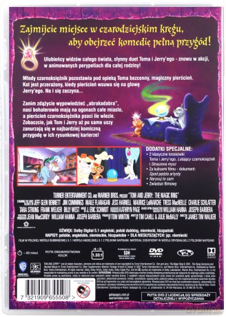 Tom i Jerry: Magiczny pierścień [DVD]