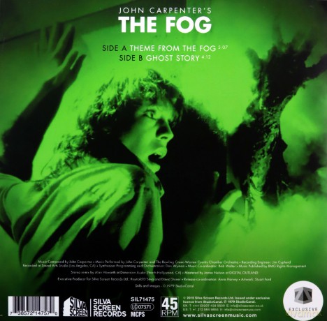 John Carpenter: The Fog soundtrack [Winyl]
