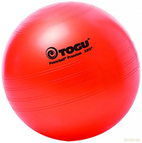 TOGU Power Premium Étui en ABS-Ballon d'exercice Orange Orange 65 cm [Winyl]