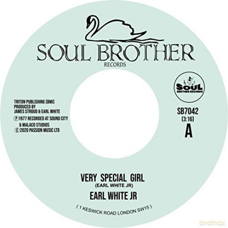 Earl White Jr: Very Special Girl/Never Fall in Love Again [Winyl]