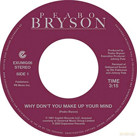 Beabo Bryson: Why Don't You Make Up Your Mind/Paradise [Winyl]