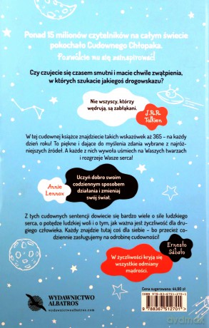 365 dni cudowności - R.J. Palacio [KSIĄŻKA]