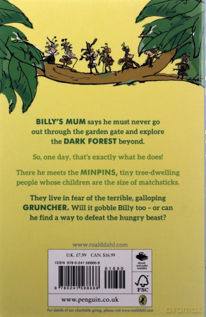 Billy and the Minpins - Roald Dahl [KSIĄŻKA]