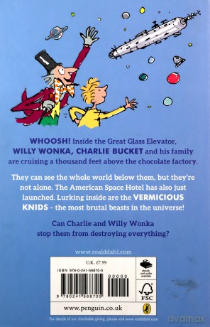 Charlie and the Great Glass Elevator - Roald Dahl [KSIĄŻKA]