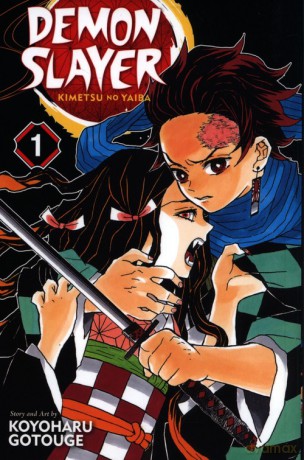 Demon Slayer: Kimetsu no Yaiba, Vol. 1 - Koyoharu Gotouge [KOMIKS]